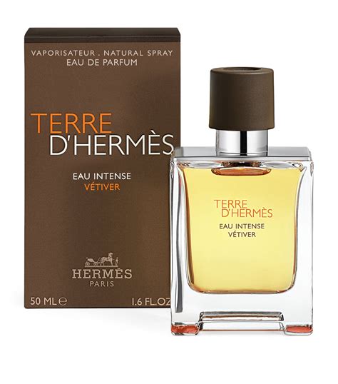 hermes terre d'hermès eau intense vetiver 50ml|terre d'hermes basenotes.